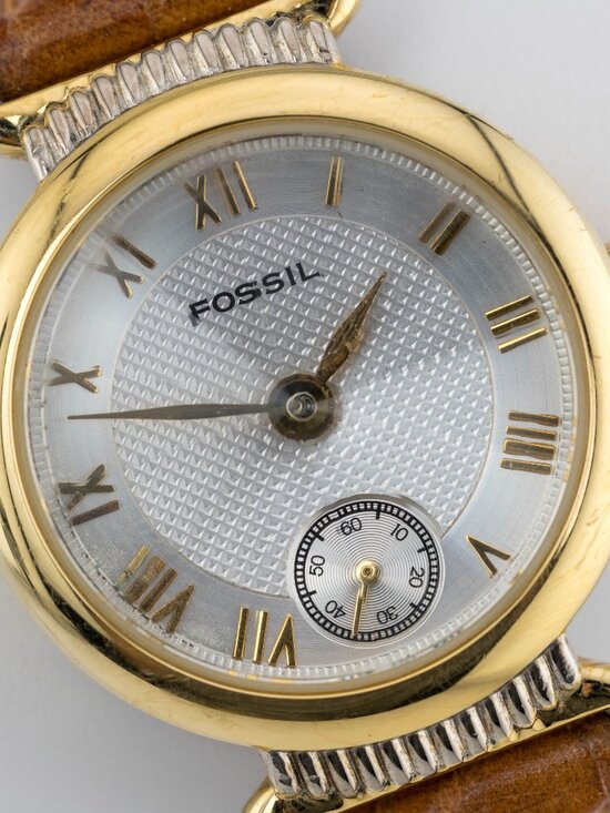 Vintage Fossil PC-9608 Quartz Analog Women\'s Watch New Battery main image 8